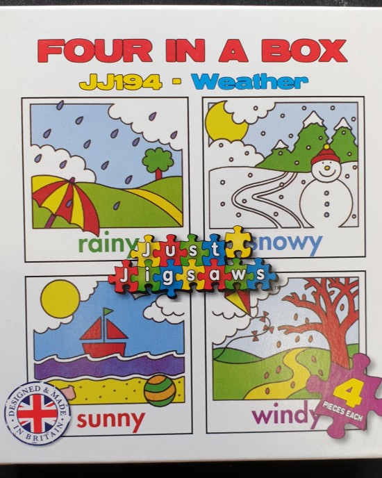 Four in a Box  Mini Puzzle- Weather